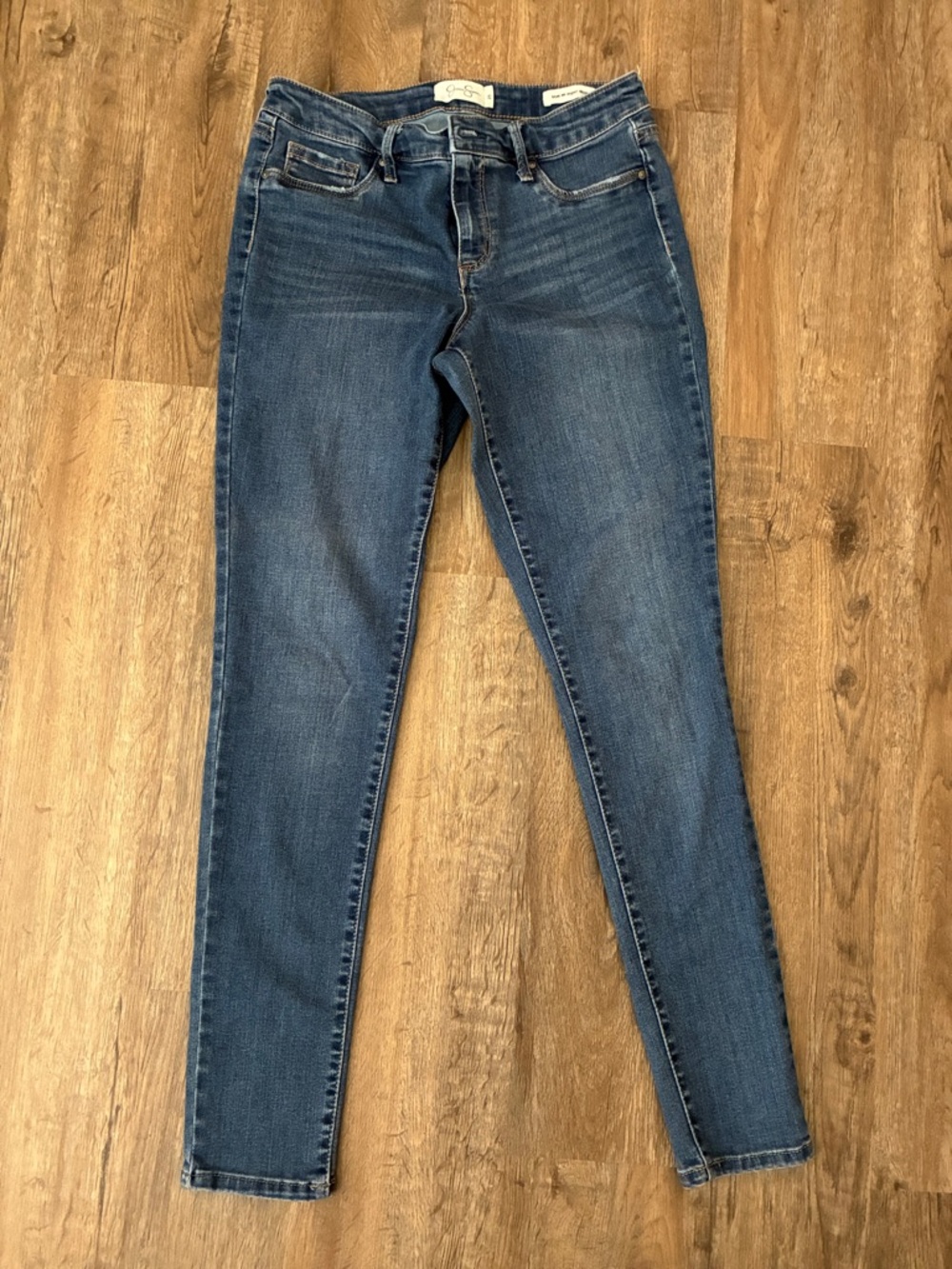 Jessica Simpson Women's Skinny Jeans in Dark Blue Wash